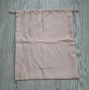 Stuart Weitzman Pink Dust Bag Dustbag For Booties Or Shoes
